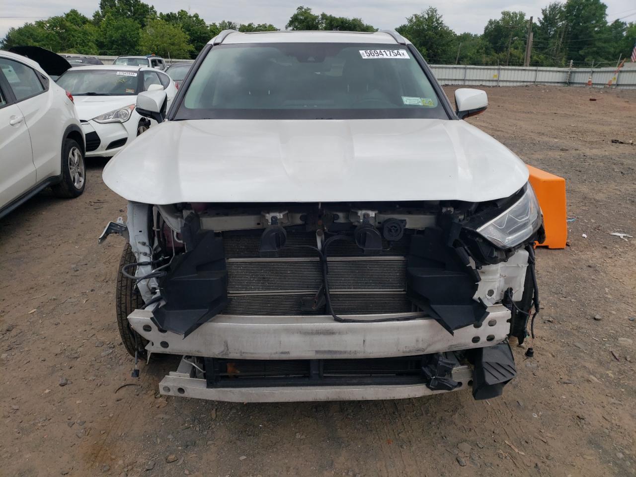 2022 TOYOTA HIGHLANDER HYBRID XLE VIN:5TDABRCH5NS543966
