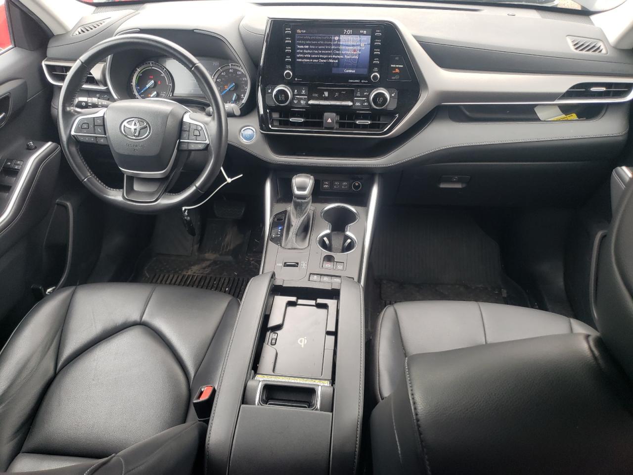 2022 TOYOTA HIGHLANDER HYBRID XLE VIN:5TDHBRCH6NS548141