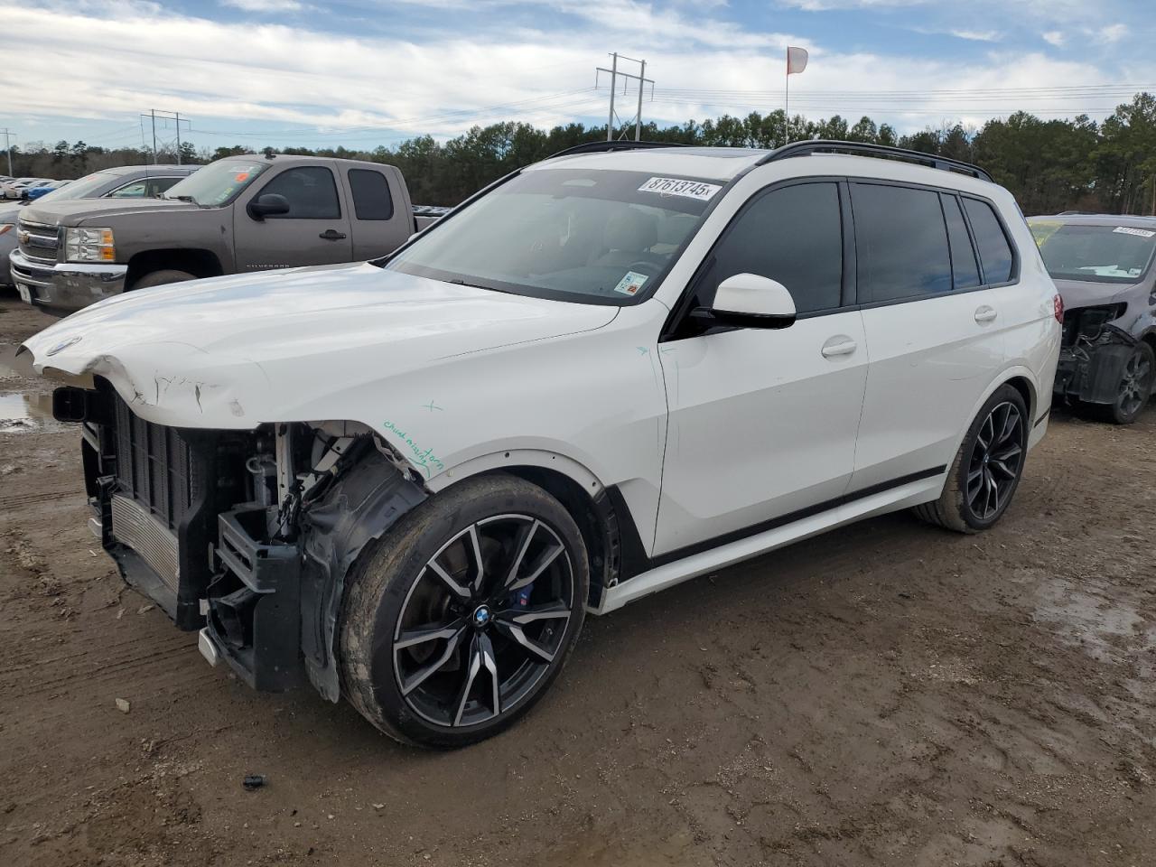 2022 BMW X7 XDRIVE40I VIN:5UXCW2C01N9K68415