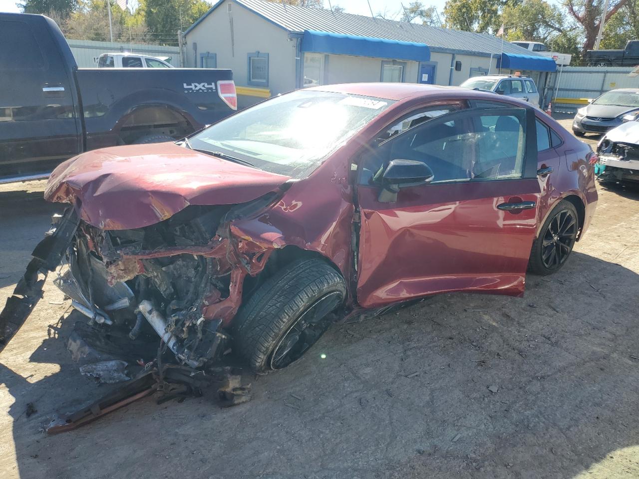 2022 TOYOTA COROLLA SE VIN:5YFS4MCE9NP105371