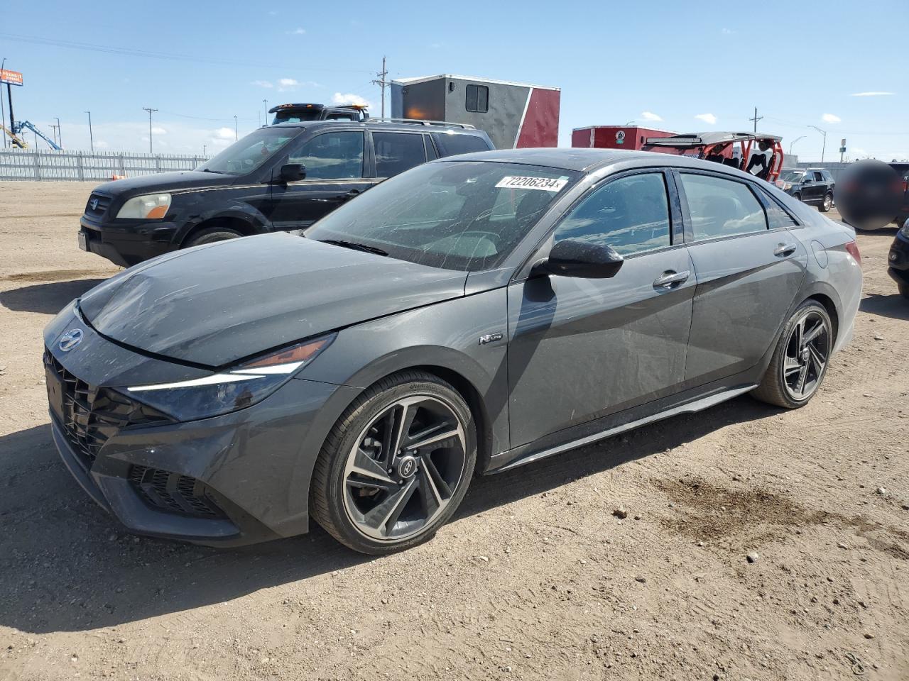 2023 HYUNDAI ELANTRA N LINE VIN:KMHLR4AFXPU603968