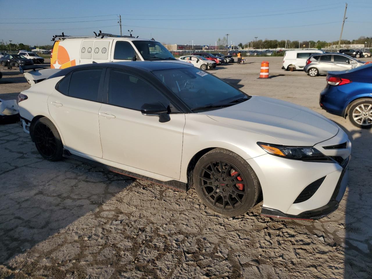 2022 TOYOTA CAMRY TRD VIN:4T1KZ1AK4NU065580