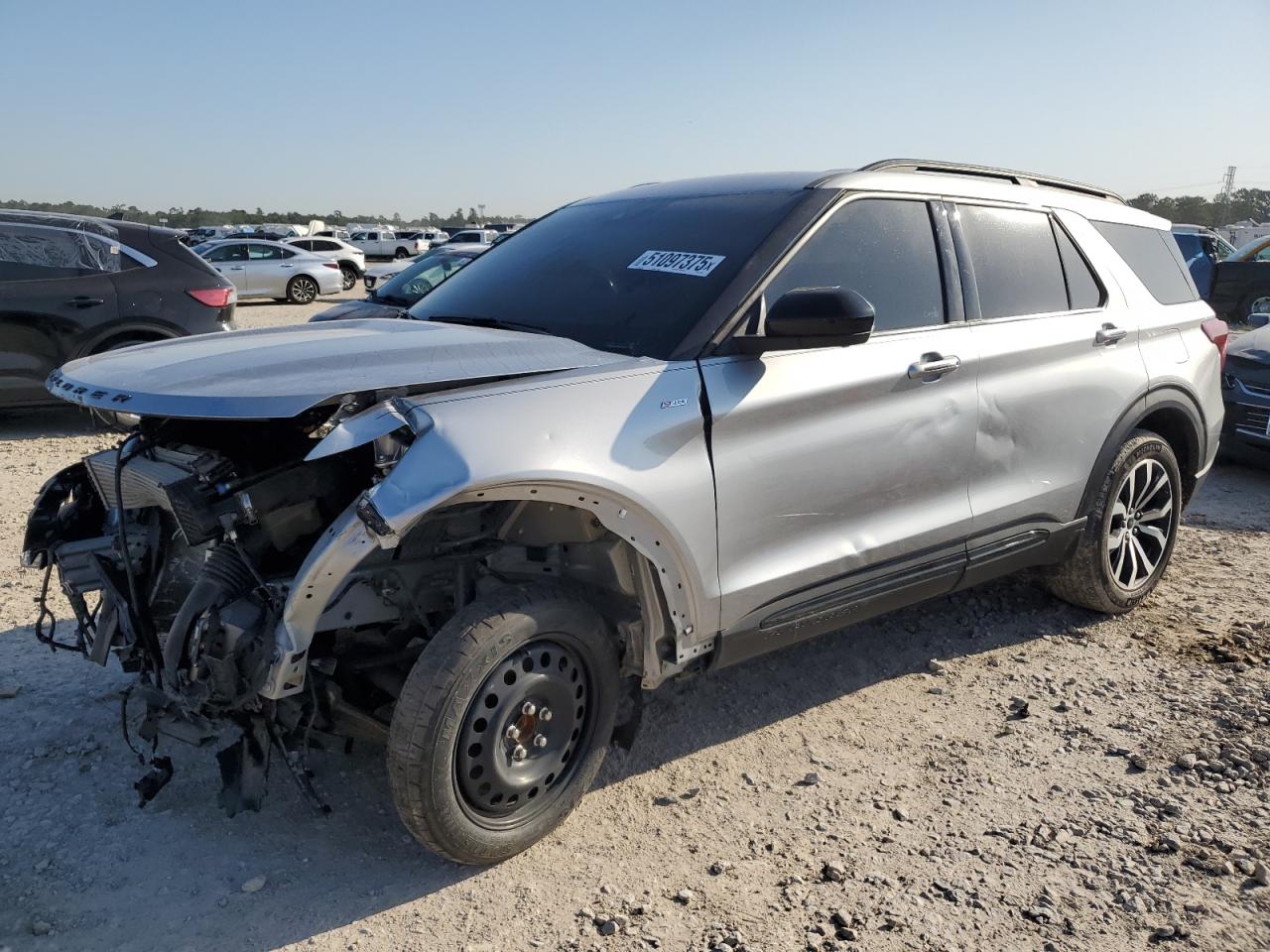 2022 FORD EXPLORER ST-LINE VIN:1FMSK7KH3NGC31810