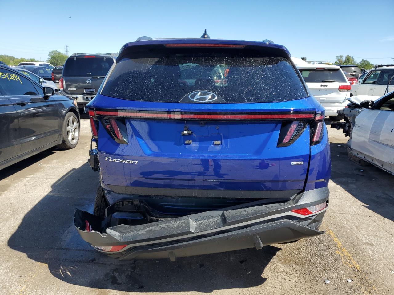 2022 HYUNDAI TUCSON SEL VIN:5NMJFCAE0NH069048