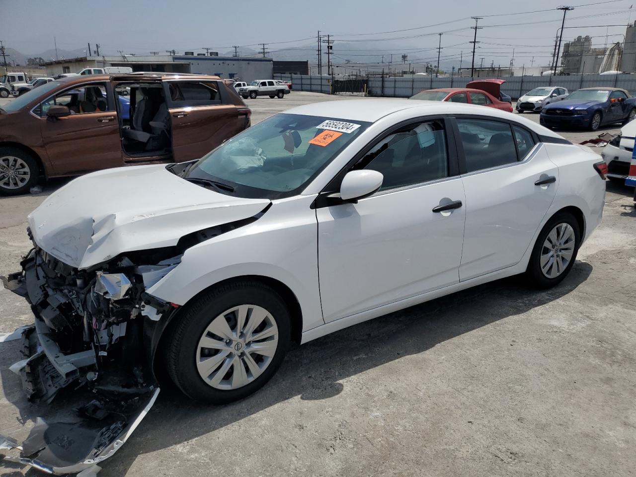 2024 NISSAN SENTRA S VIN:3N1AB8BV3RY288835