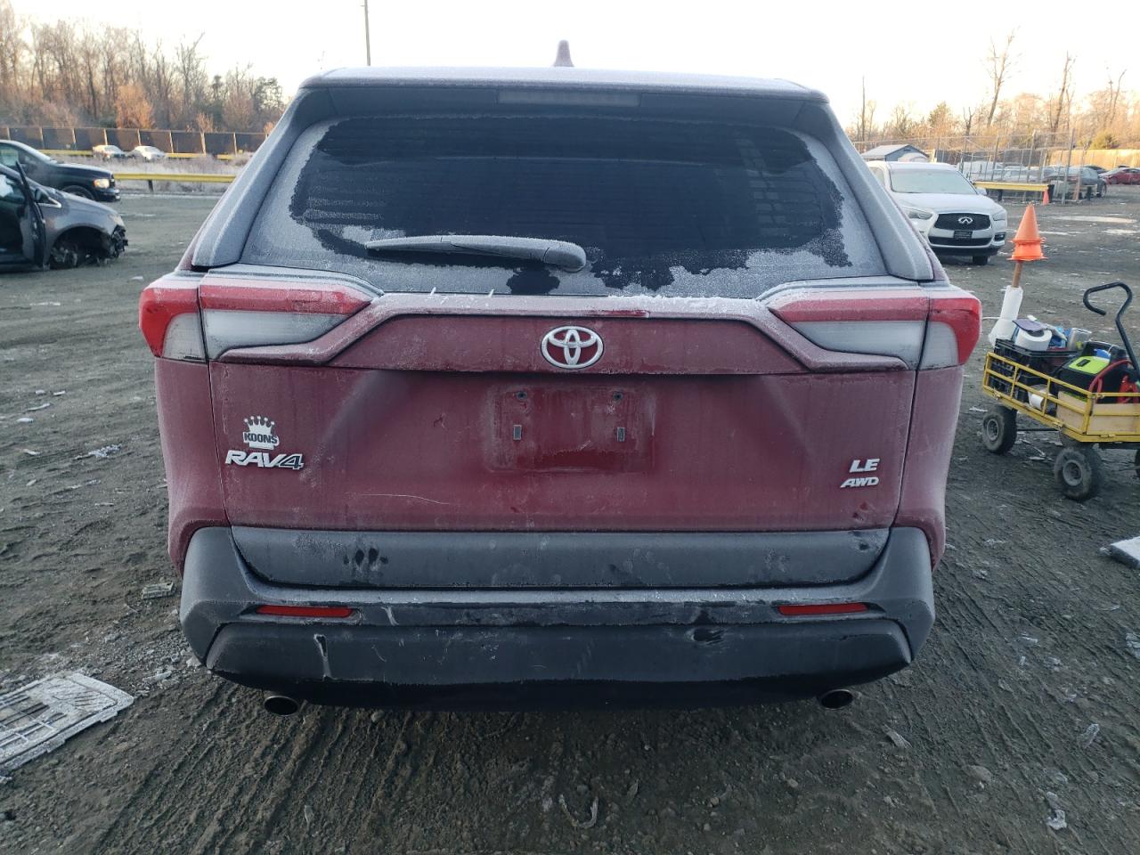 2022 TOYOTA RAV4 LE VIN:2T3G1RFV9NW293306