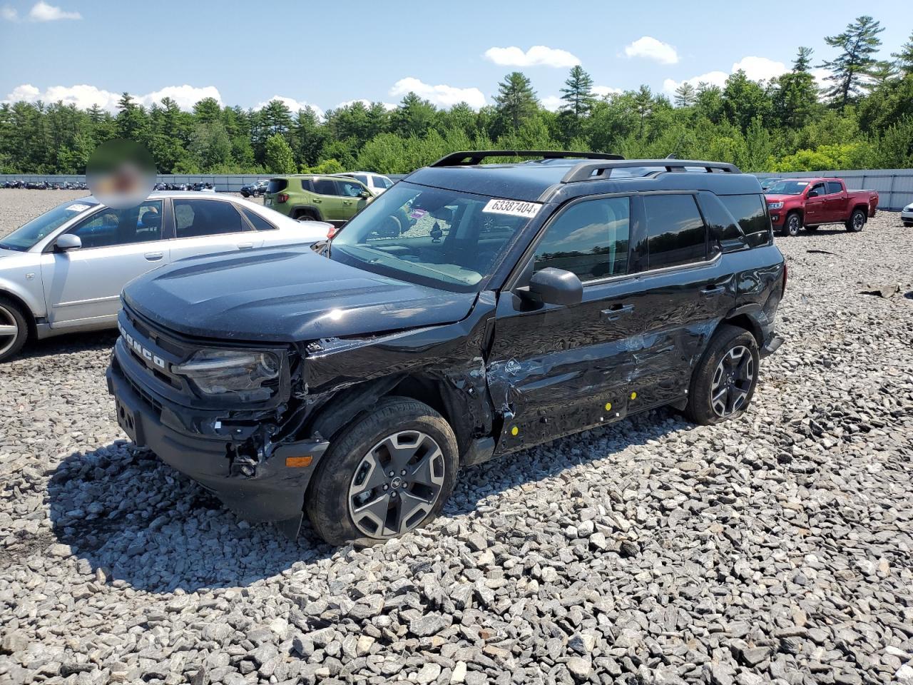 2024 FORD BRONCO SPORT OUTER BANKS VIN:3FMCR9C64RRE31912