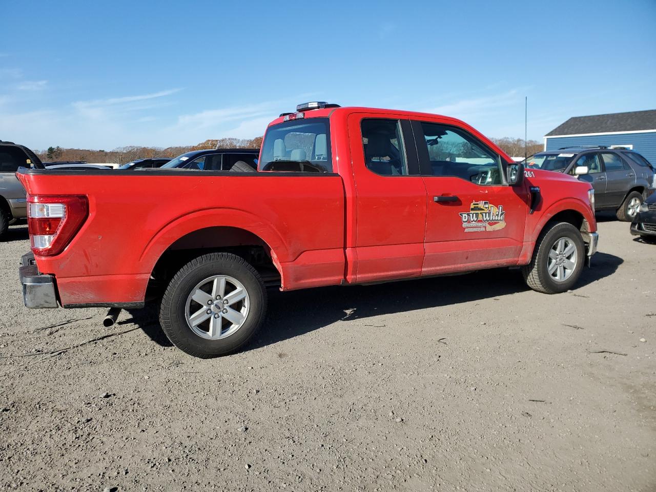 2022 FORD F150 SUPER CAB VIN:1FTEX1CB4NKD54264