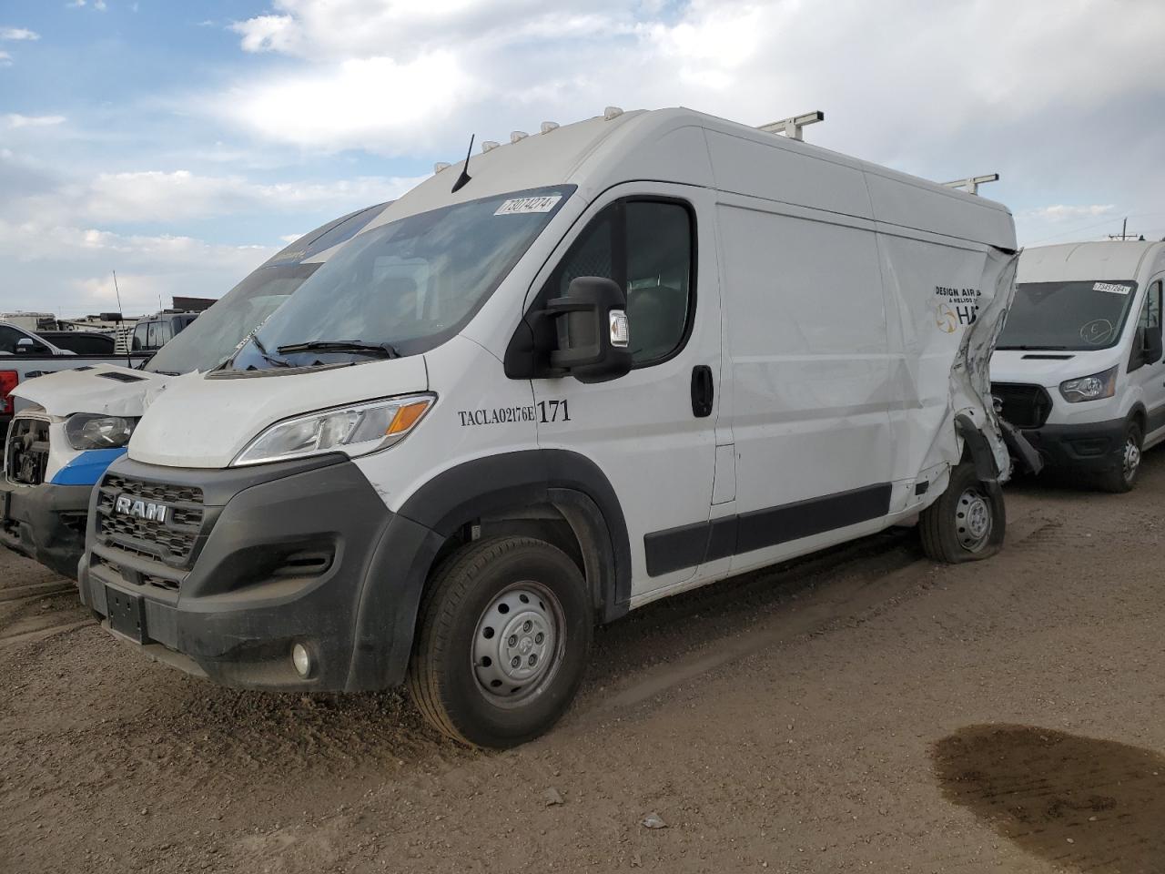 2023 RAM PROMASTER 3500 3500 HIGH VIN:3C6MRVHG0PE581501