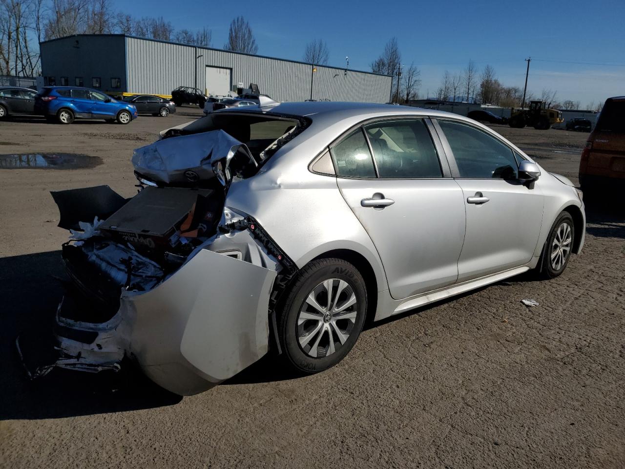 2022 TOYOTA COROLLA LE VIN:JTDEAMDE4N3011010