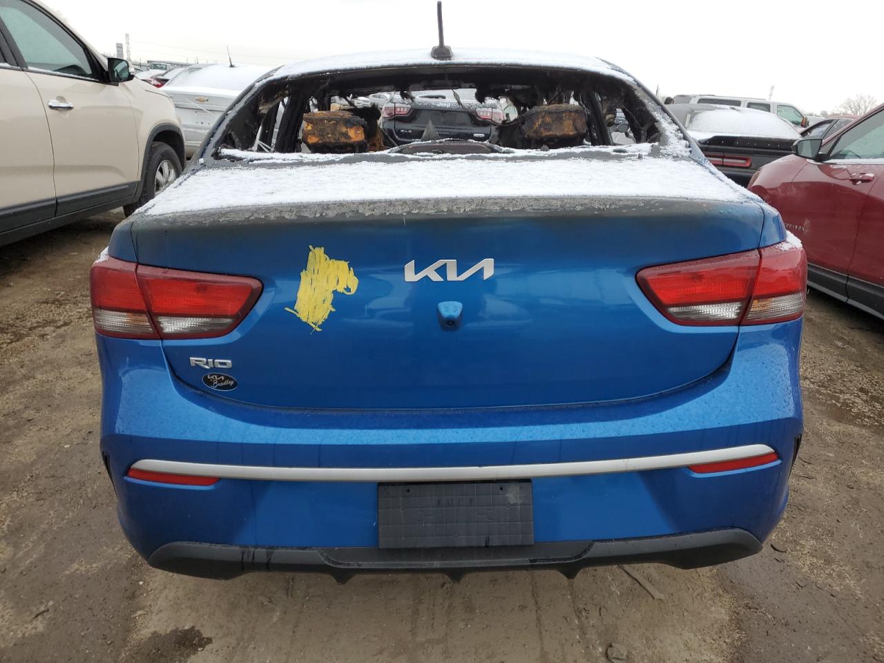 2023 KIA RIO LX VIN:3KPA24AD0PE586935