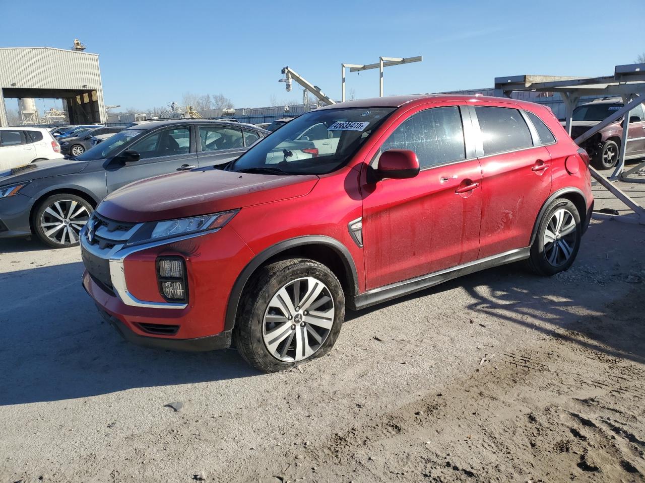 2022 MITSUBISHI OUTLANDER SPORT ES VIN:JA4ARUAU3NU002919