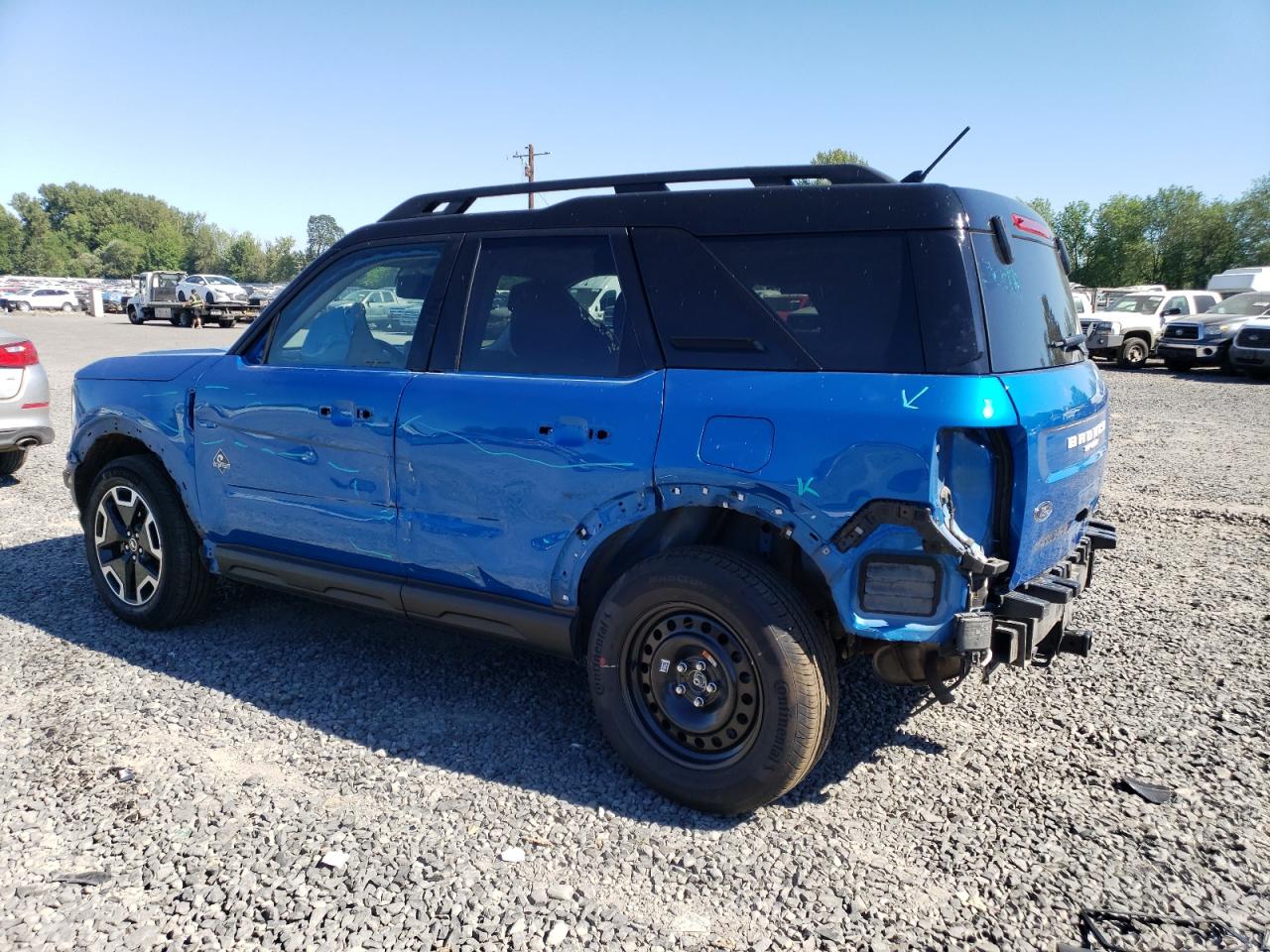 2022 FORD BRONCO SPORT OUTER BANKS VIN:3FMCR9C61NRE12714