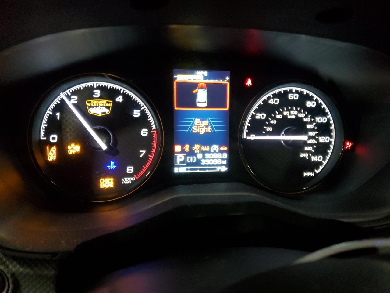 2022 SUBARU FORESTER WILDERNESS VIN:JF2SKAMC0NH522263