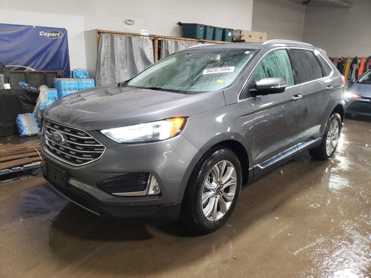 2022 FORD EDGE TITANIUM VIN:2FMPK4K97NBB13845