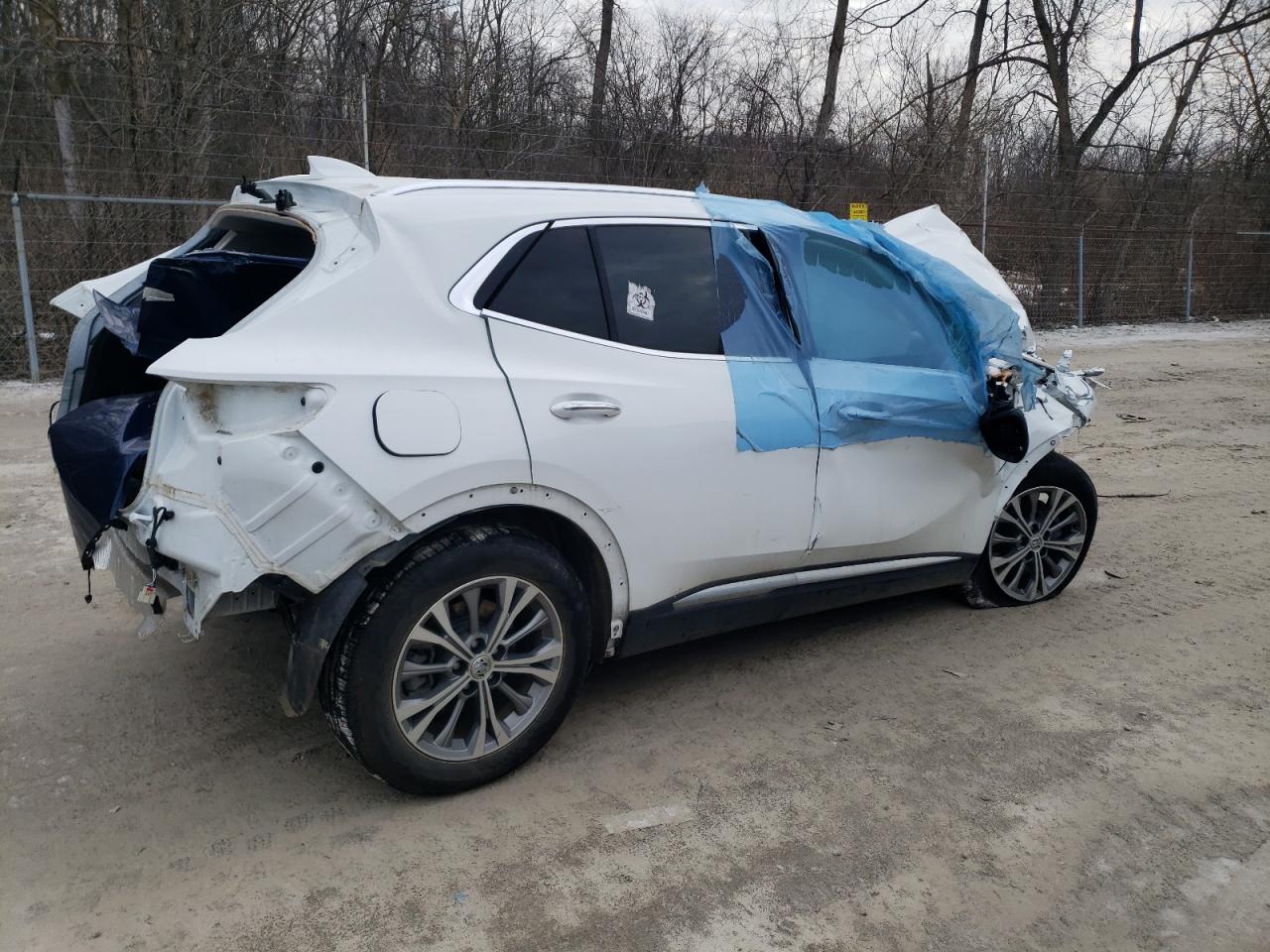 2022 BUICK ENVISION PREFERRED VIN:LRBAZLR45ND122448