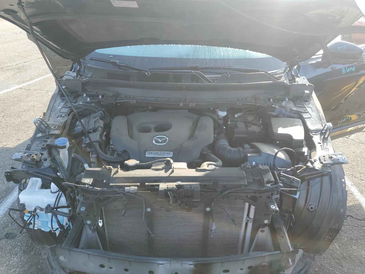 2022 MAZDA CX-9 GRAND TOURING VIN:JM3TCBDY7N0604143