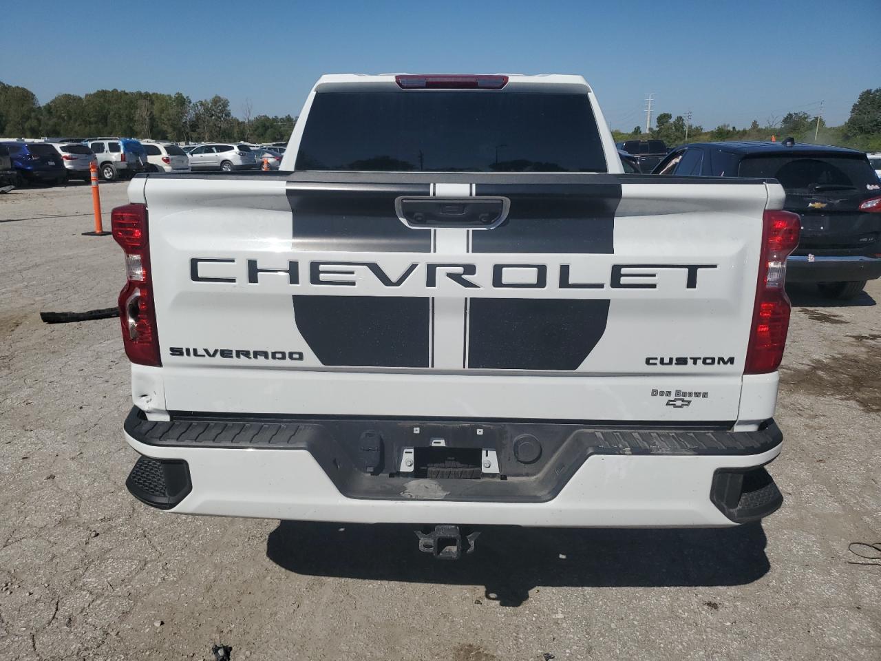 2023 CHEVROLET SILVERADO K1500 CUSTOM VIN:1GCPDBEKXPZ255589