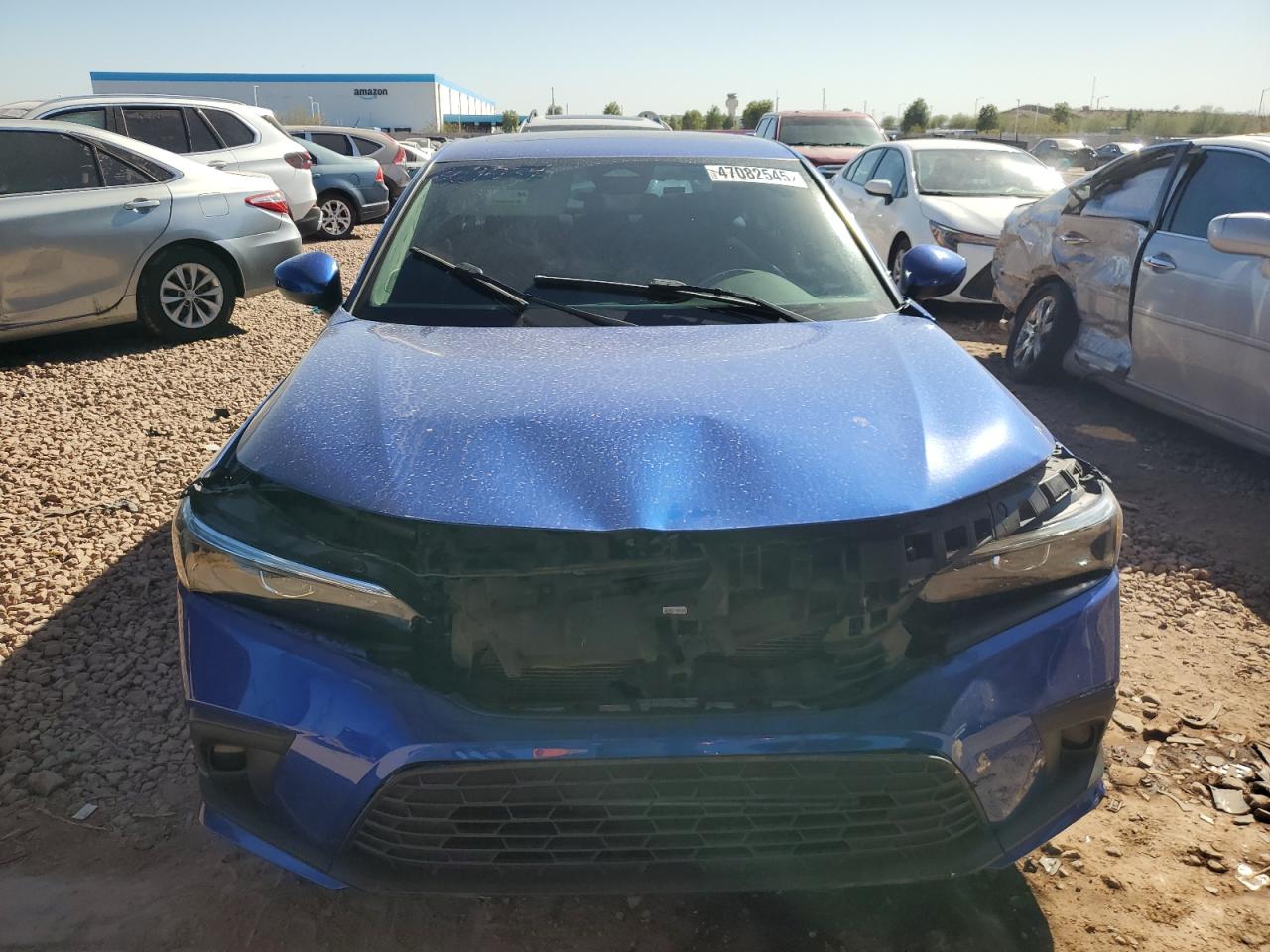 2022 HONDA CIVIC EX VIN:2HGFE1F71NH309034