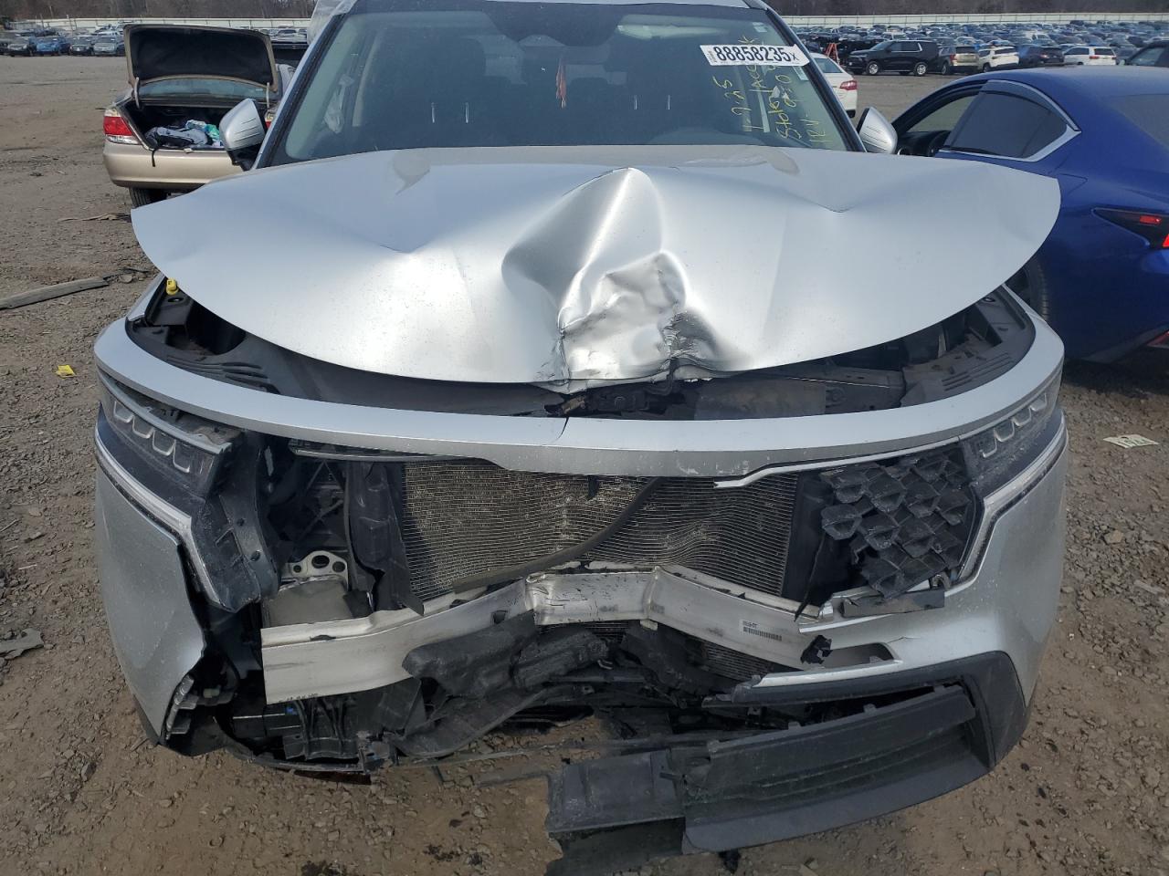2022 KIA SORENTO LX VIN:5XYRGDLC3NG099592