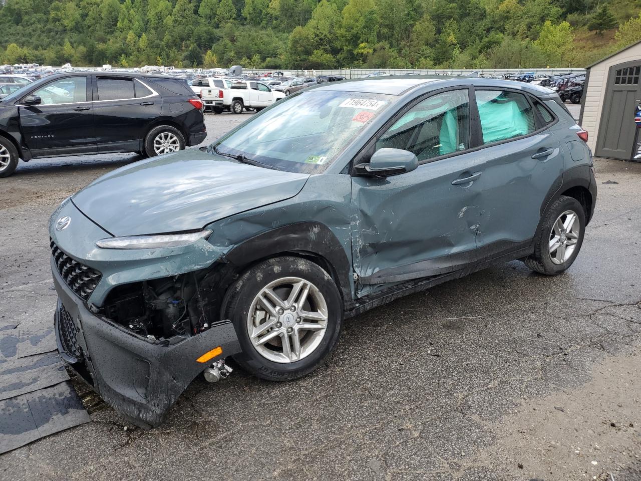 2022 HYUNDAI KONA SEL VIN:KM8K2CAB6NU777105