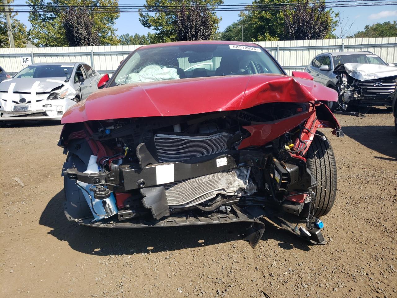 2022 HYUNDAI ELANTRA SEL VIN:KMHLM4AG6NU333609