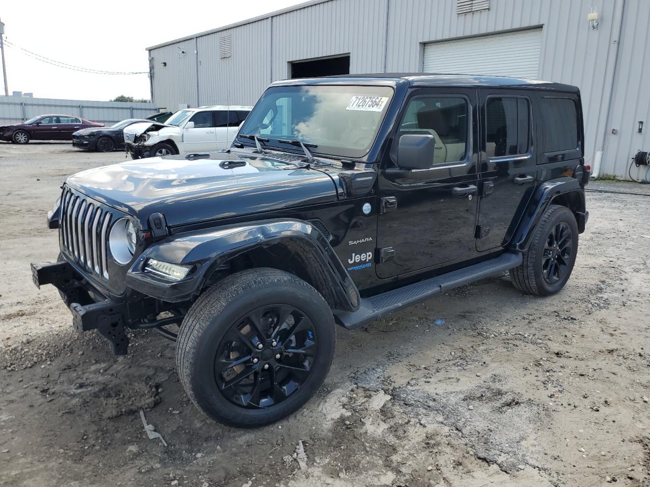 2022 JEEP WRANGLER UNLIMITED SAHARA 4XE VIN:1C4JJXP6XNW229519