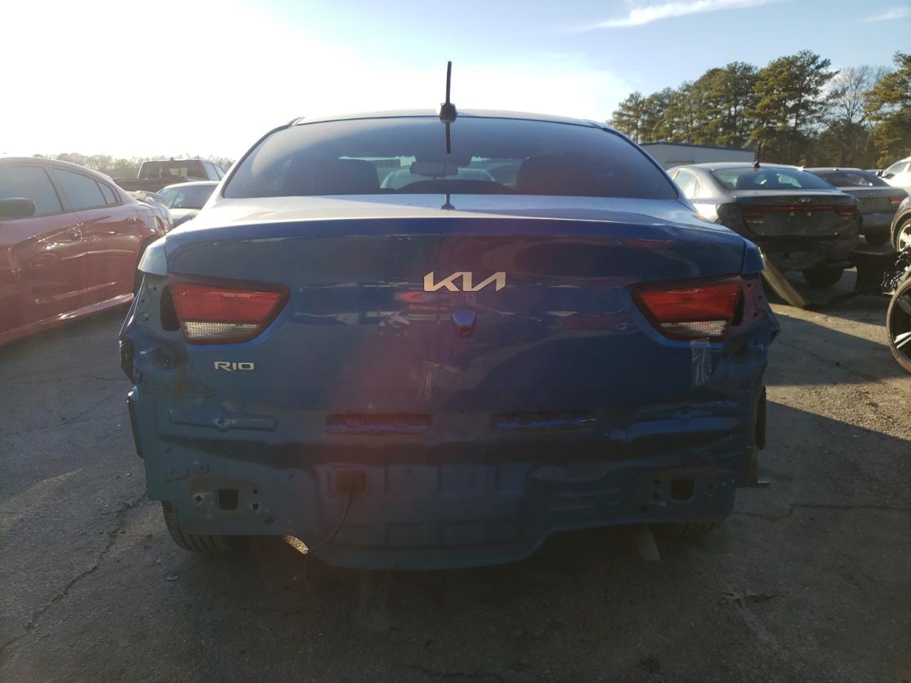 2022 KIA RIO LX VIN:3KPA24AD7NE453604