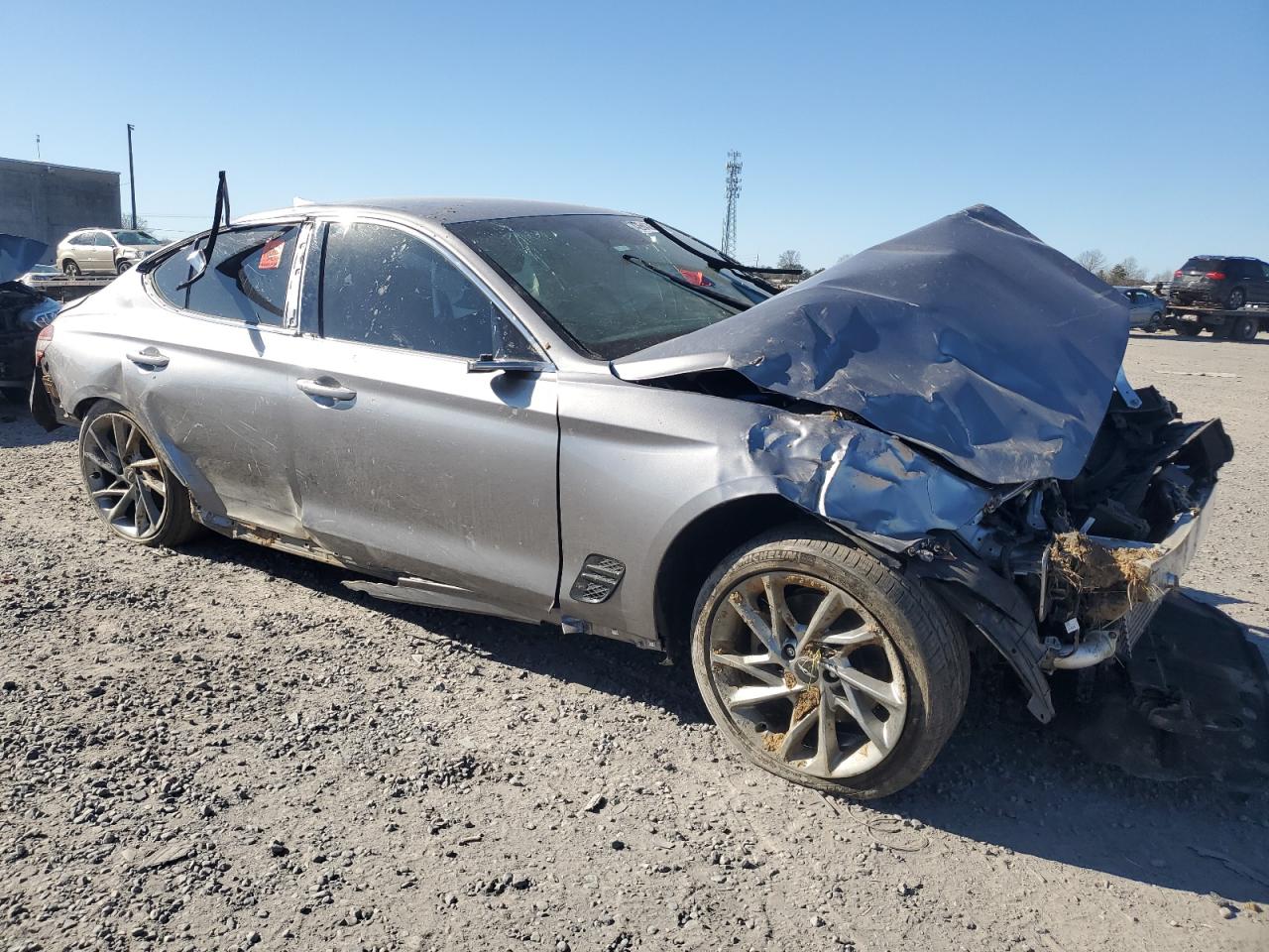 2022 GENESIS G70 BASE VIN:KMTG34TA7NU102821