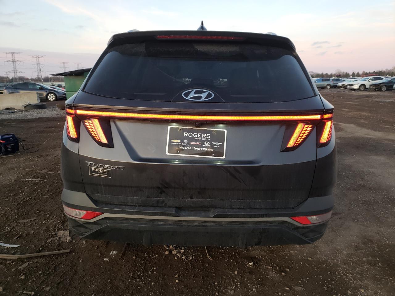 2022 HYUNDAI TUCSON SEL VIN:5NMJC3AE9NH077397