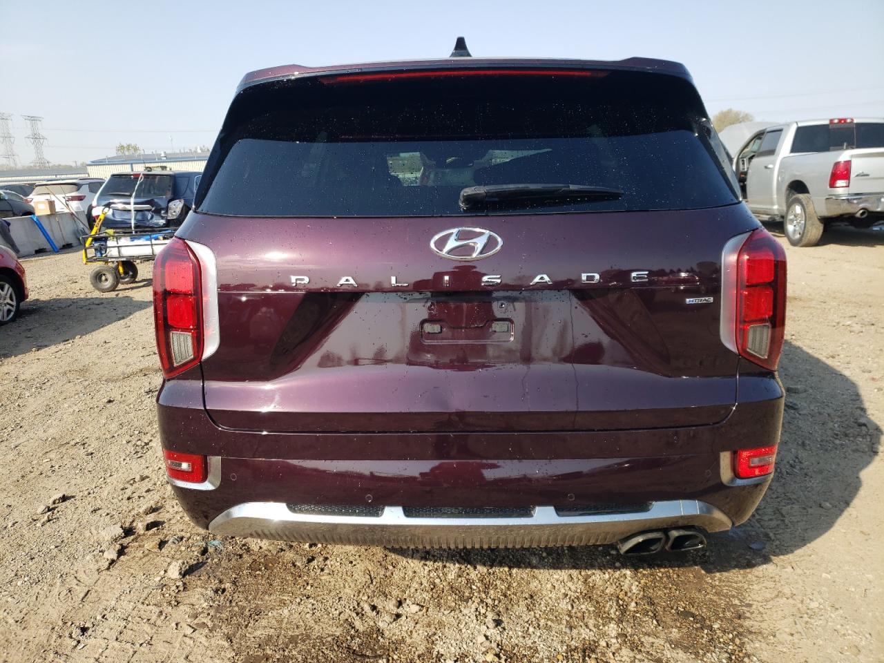 2022 HYUNDAI PALISADE CALLIGRAPHY VIN:KM8R7DHEXNU478593