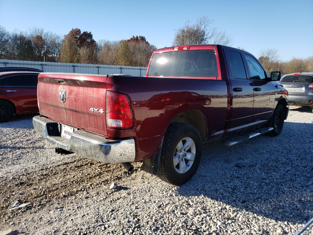 2022 RAM 1500 CLASSIC TRADESMAN VIN:1C6RR7FG2NS156697