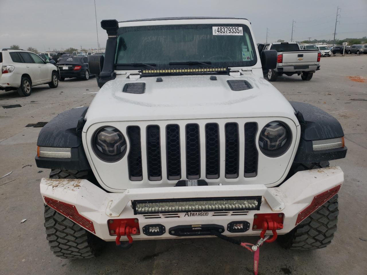 2022 JEEP GLADIATOR RUBICON VIN:1C6JJTBGXNL173793
