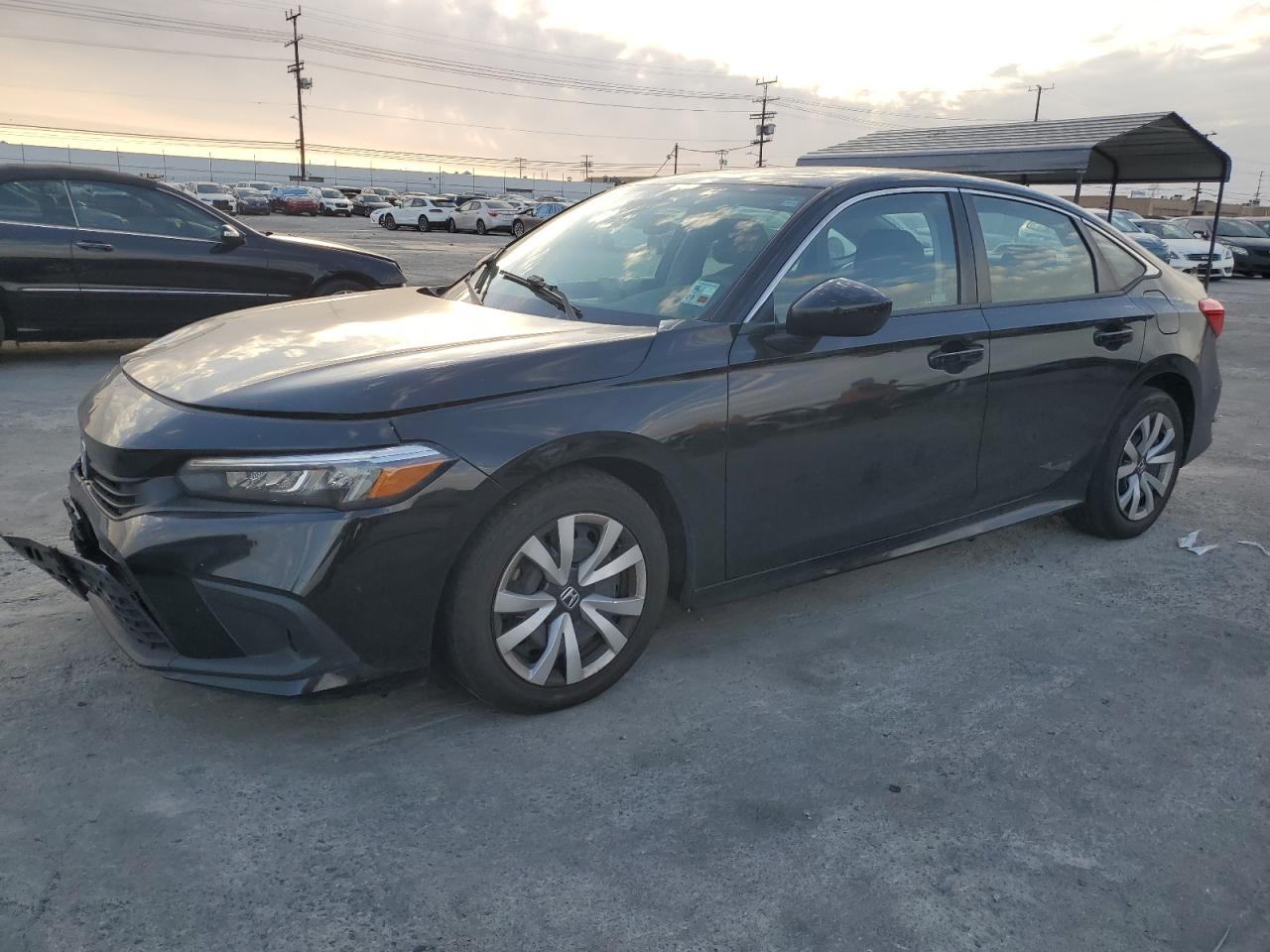2022 HONDA CIVIC LX VIN:2HGFE2F26NH528615