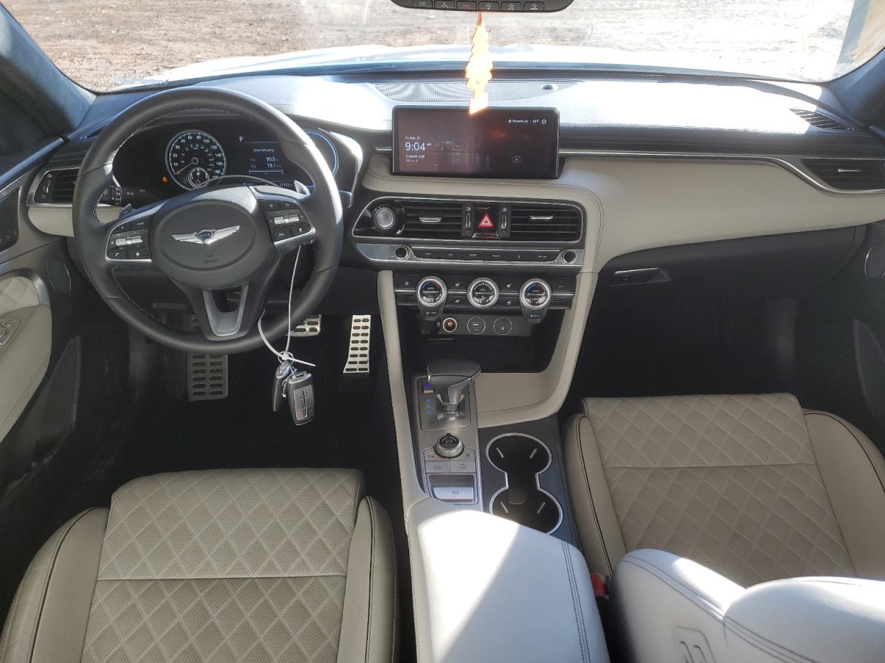 2022 GENESIS G70 BASE VIN:KMTG54TE0NU096602