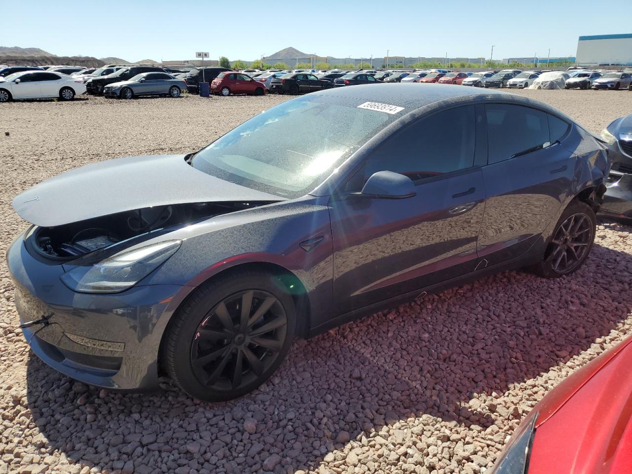 2023 TESLA MODEL 3  VIN:5YJ3E1EA6PF652638