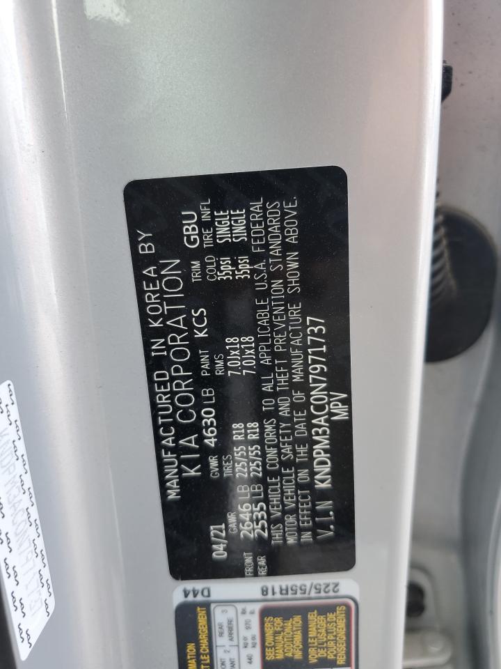 2022 KIA SPORTAGE LX VIN:KNDPM3AC0N7971737