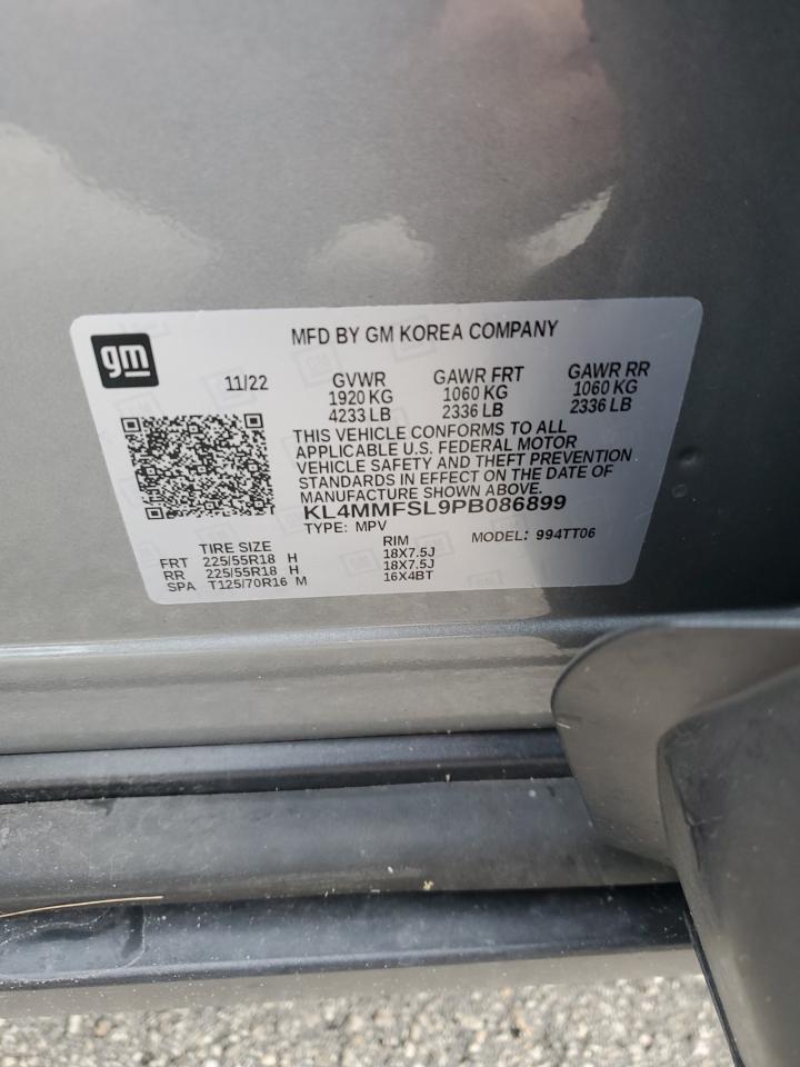 2023 BUICK ENCORE GX ESSENCE VIN:KL4MMFSL9PB086899