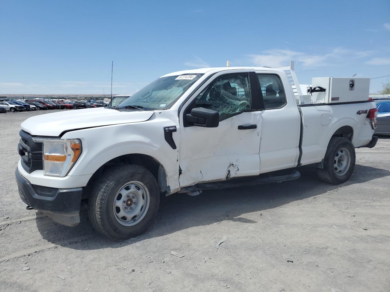 2022 FORD F150 SUPER CAB VIN:1FTFX1E56NKE65975