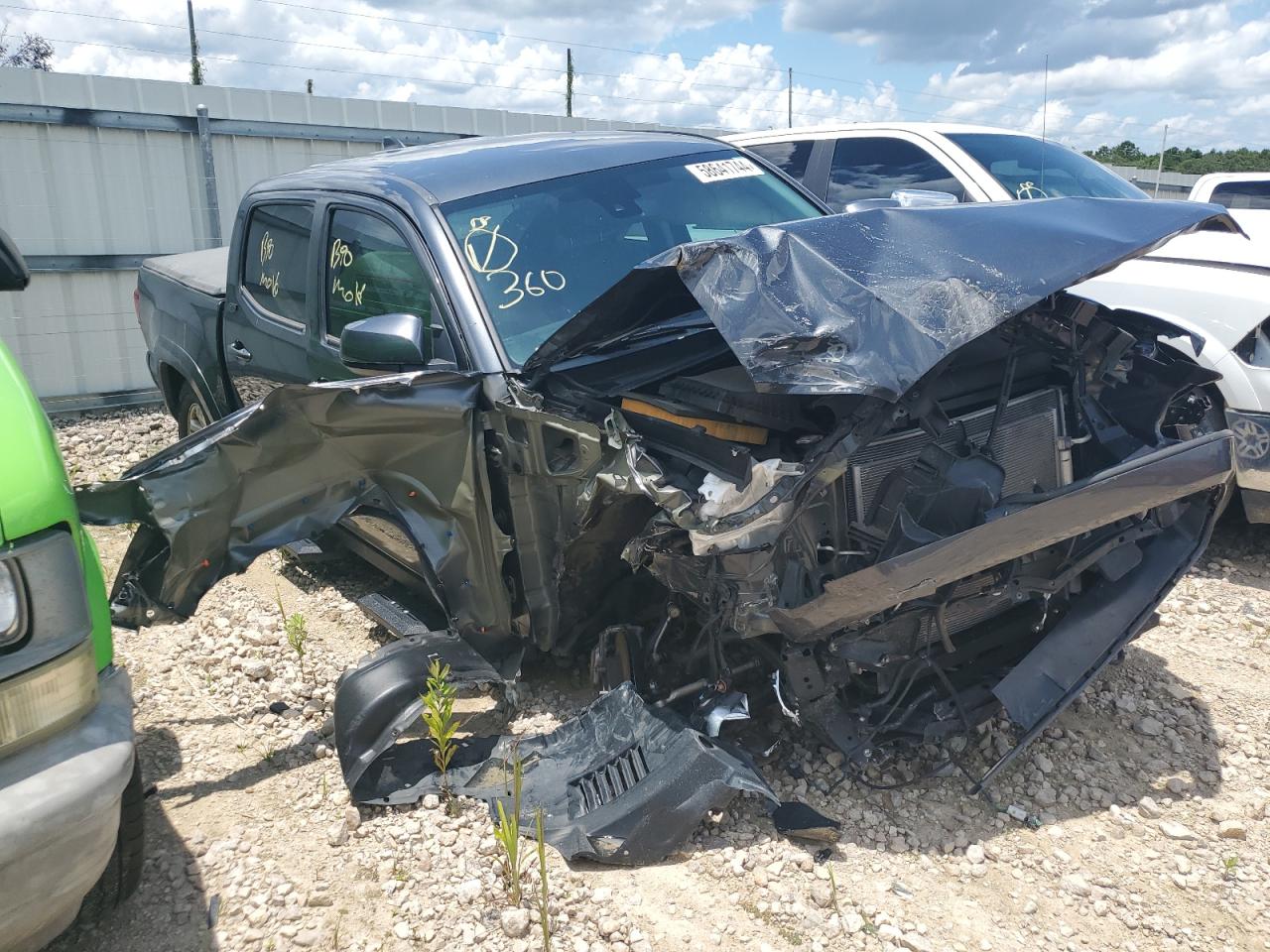 2022 TOYOTA TACOMA DOUBLE CAB VIN:3TMAZ5CN4NM183356