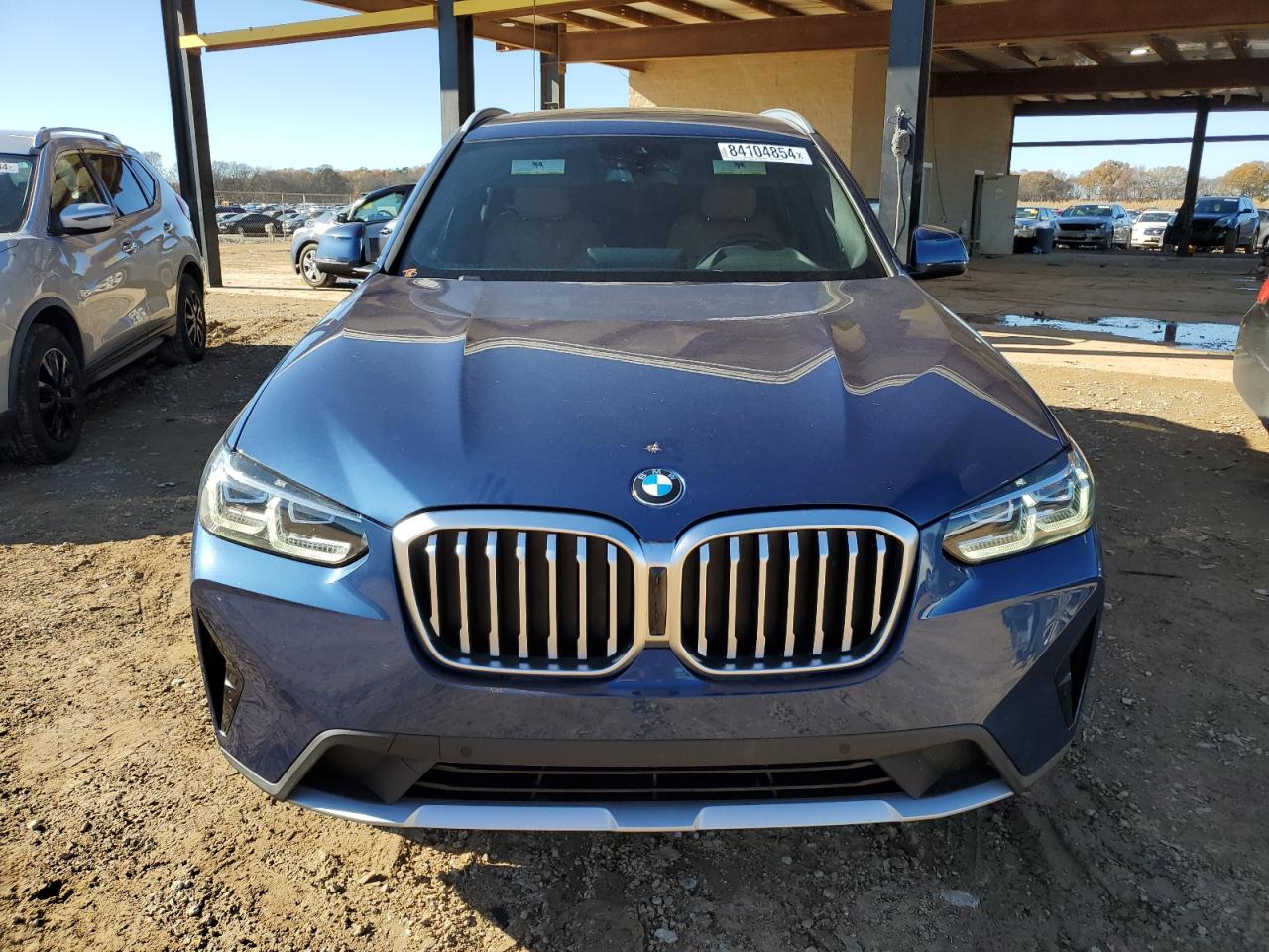 2022 BMW X3 SDRIVE30I VIN:5UX43DP04N9M75383