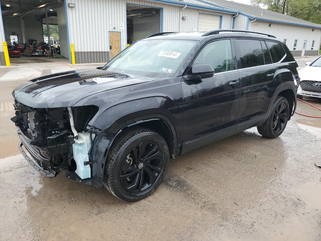 2022 VOLKSWAGEN ATLAS SE VIN:1V2HR2CA7NC546291
