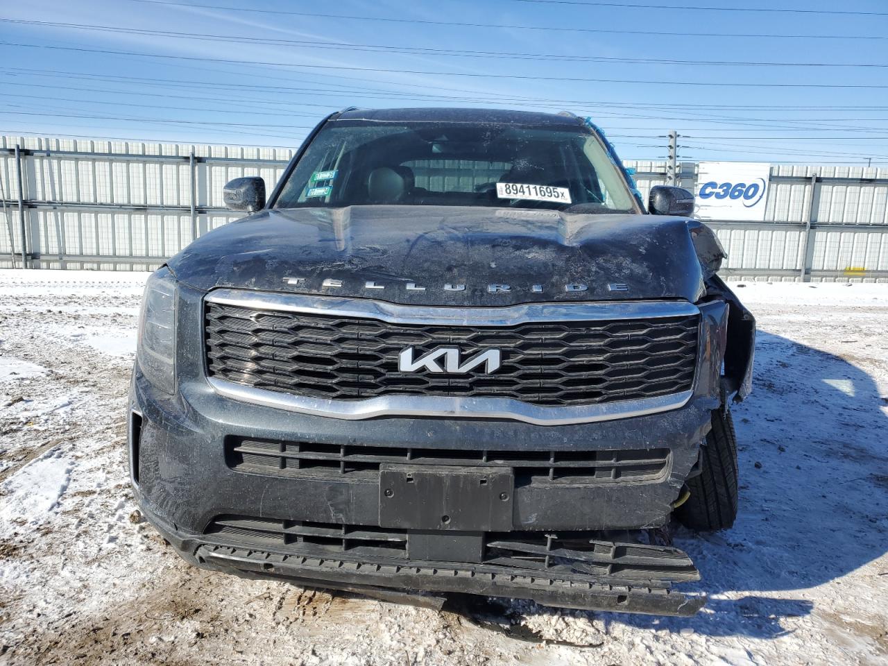 2022 KIA TELLURIDE EX VIN:5XYP3DHC2NG299505