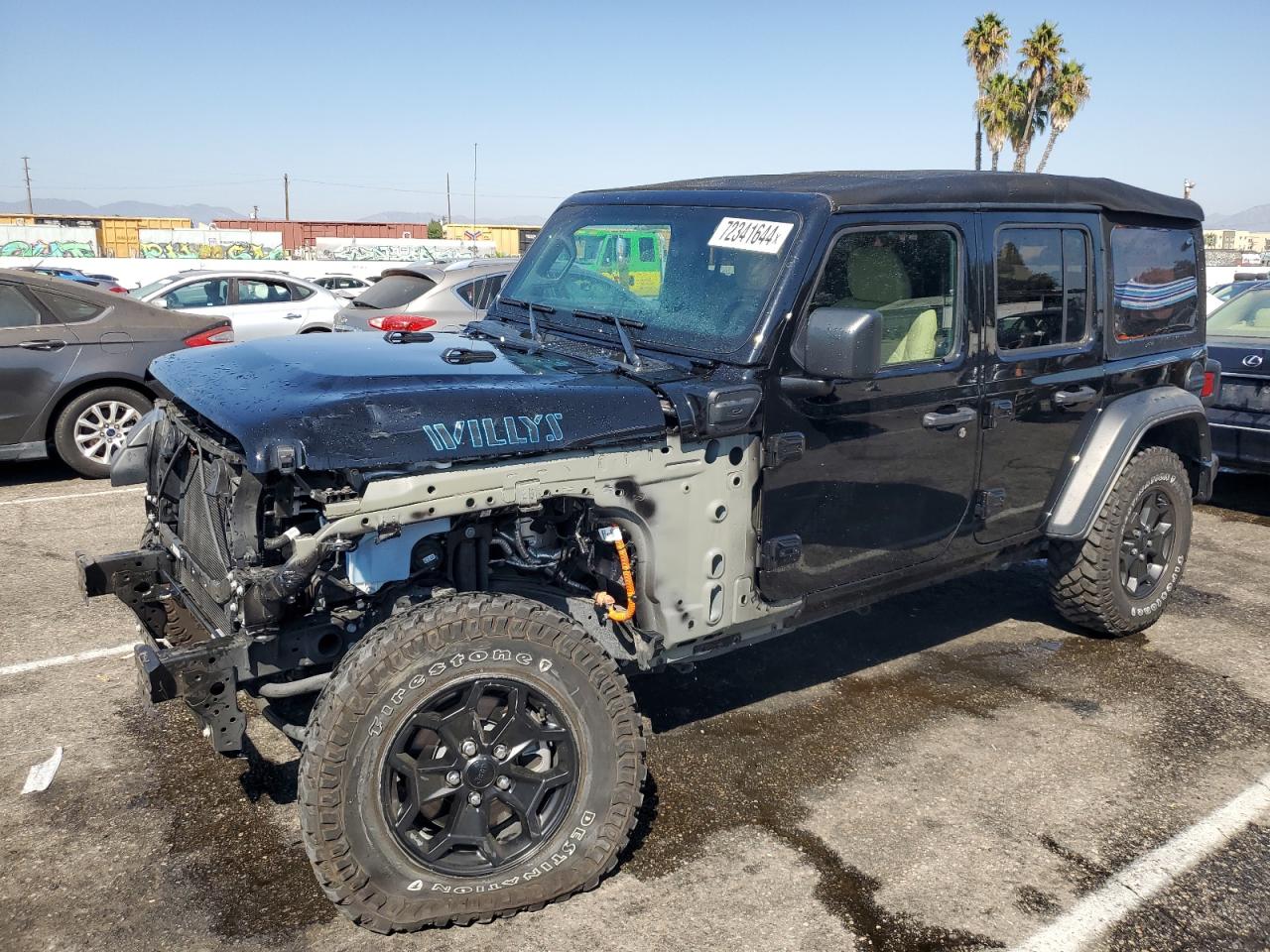 2023 JEEP WRANGLER 4XE VIN:1C4JJXN66PW591823