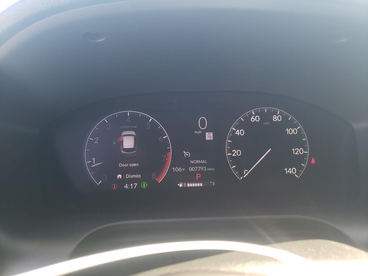 2023 HONDA HR-V SPORT VIN:3CZRZ1H52PM744834