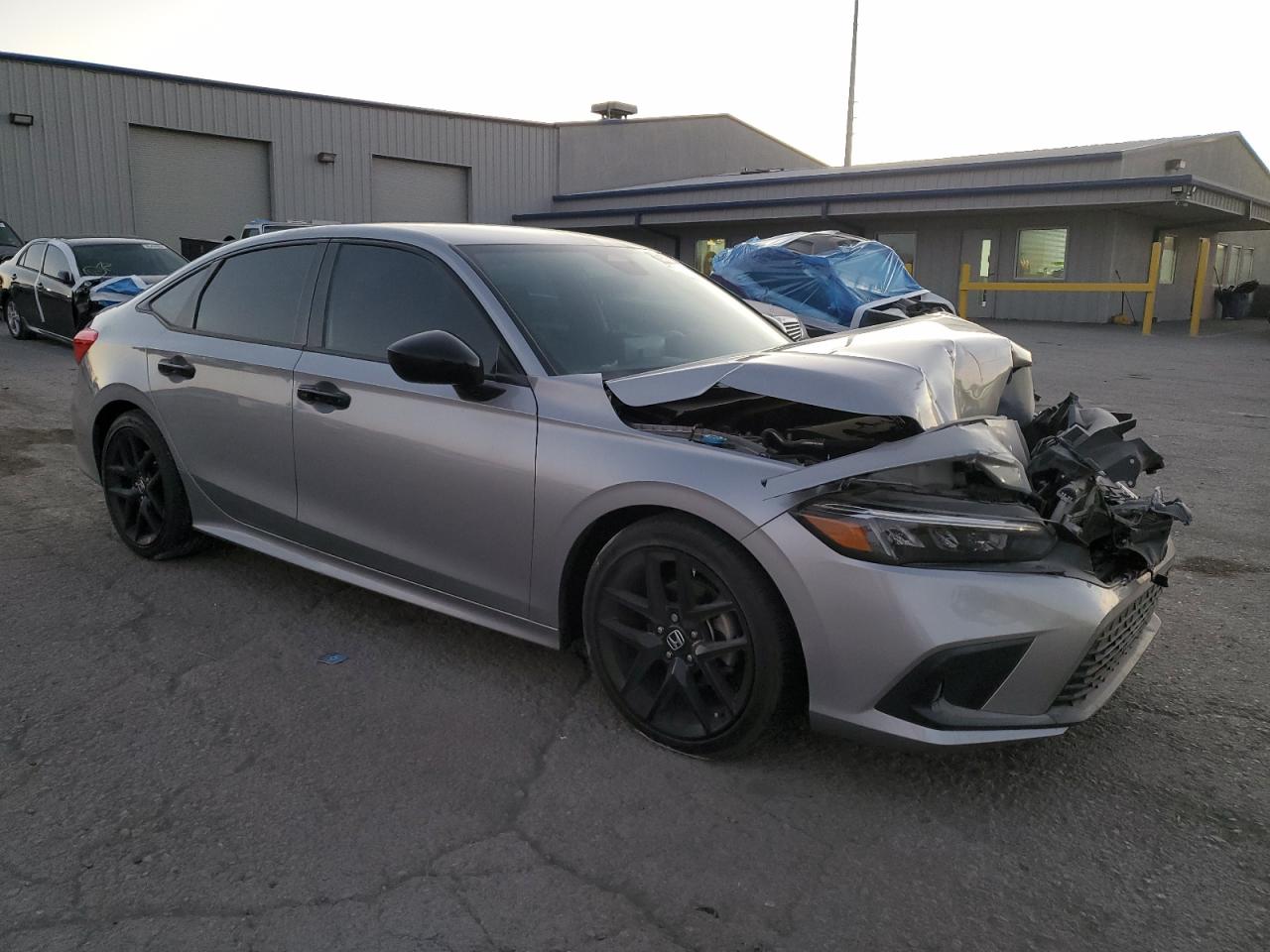 2022 HONDA CIVIC SPORT VIN:2HGFE2F58NH606077