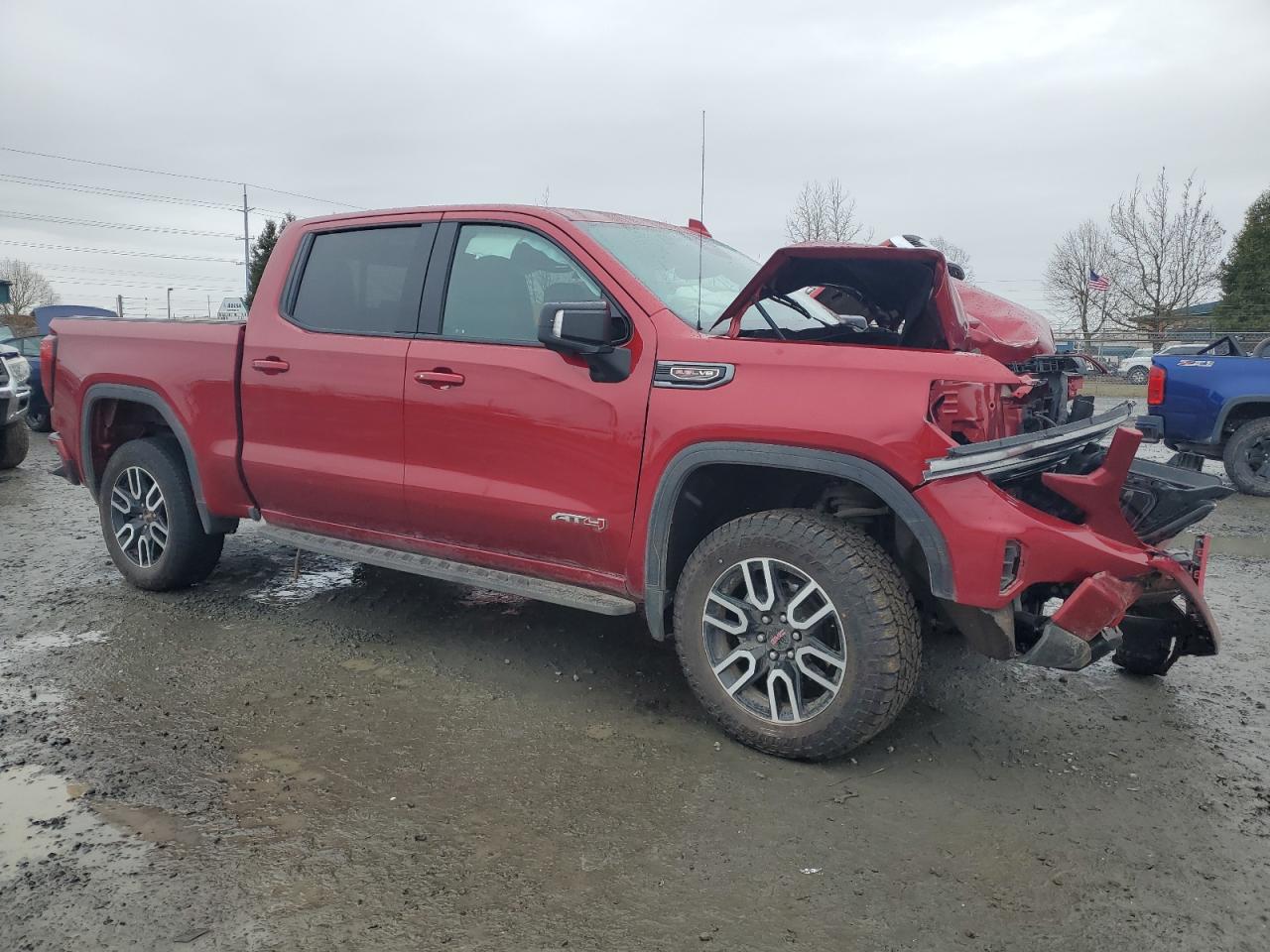 2022 GMC SIERRA K1500 AT4 VIN:1GTPUEEL2NZ507696