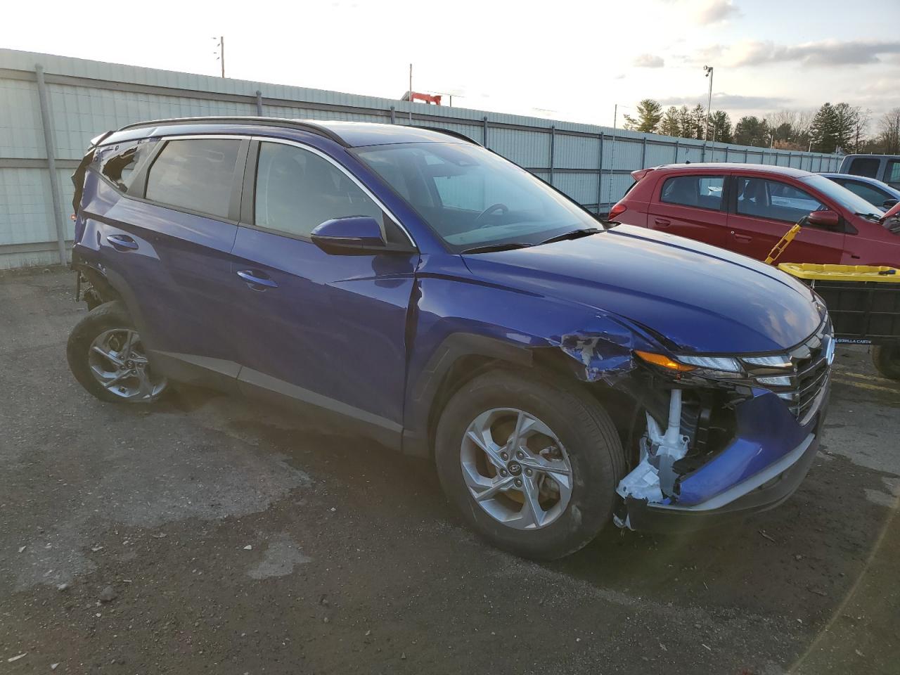 2022 HYUNDAI TUCSON SEL VIN:5NMJBCAE0NH112220