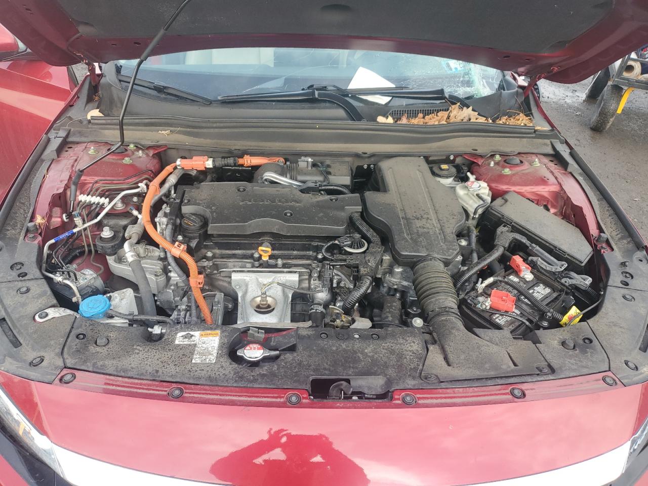 2022 HONDA ACCORD HYBRID EXL VIN:1HGCV3F55NA013848