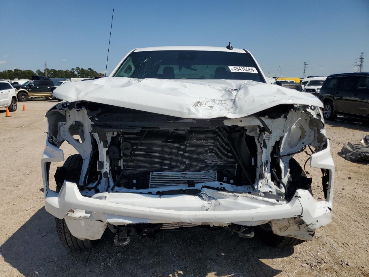 2022 CHEVROLET SILVERADO K1500 CUSTOM VIN:1GCPDBEK4NZ522349